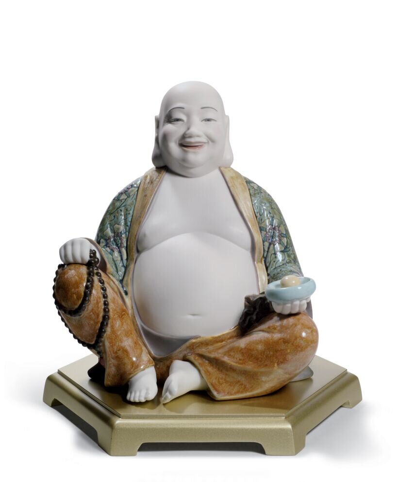 Lladró Happy Buddha Figurine   FormFluent
