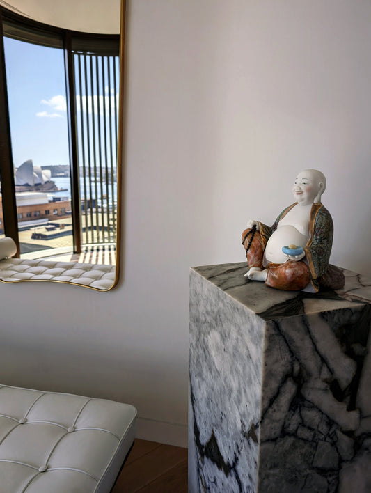 Buy Authentic Lladró Lladró Happy Buddha Figurine  - FormFluent Sydney Australia
