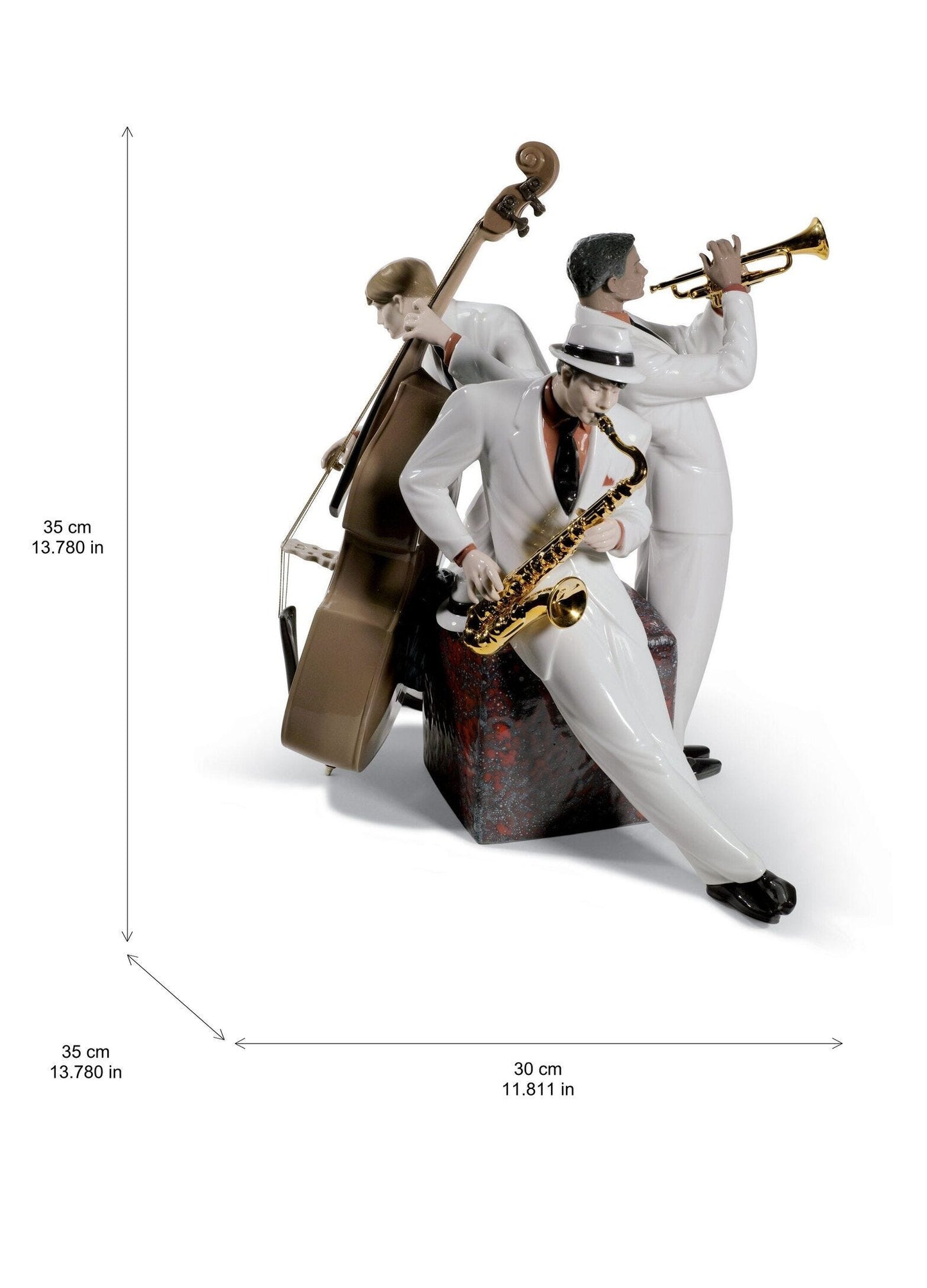 Lladró Jazz Trio Figurine Limited Edition