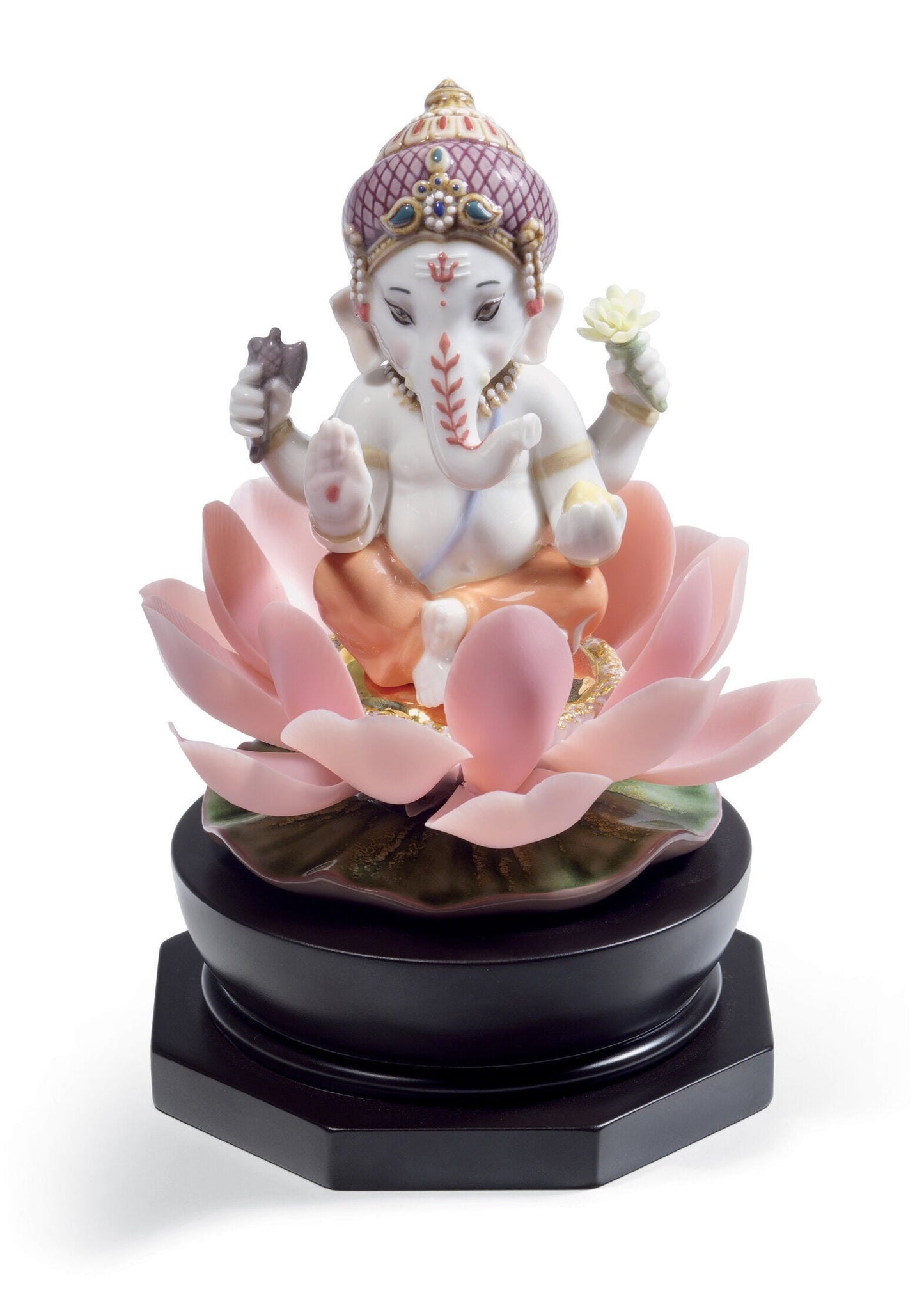 Buy Authentic Lladró Lladró Padmasana Ganesha Figurine Sculpture - FormFluent Sydney Australia