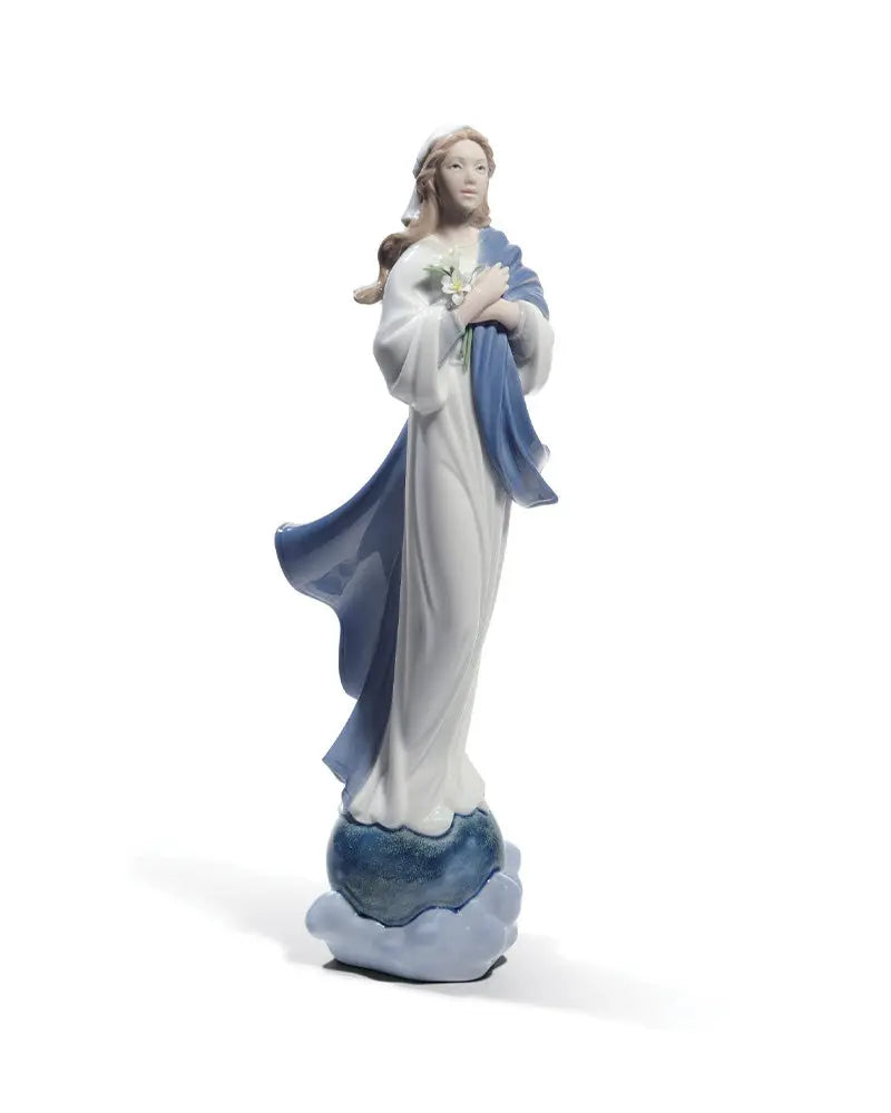 Lladró Blessed Virgin Mary Figurine Sculpture by Lladró at FormFluent