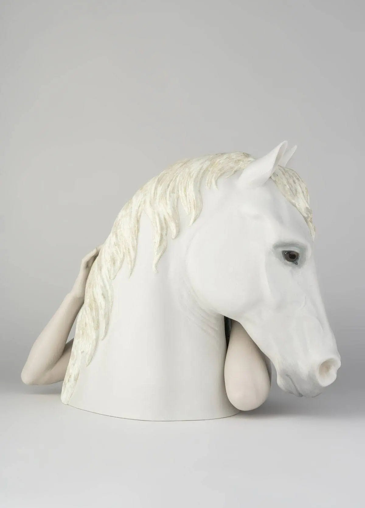 Lladró A True Friend Woman and Horse Figurine Limited Edition Sculpture by Lladró at FormFluent