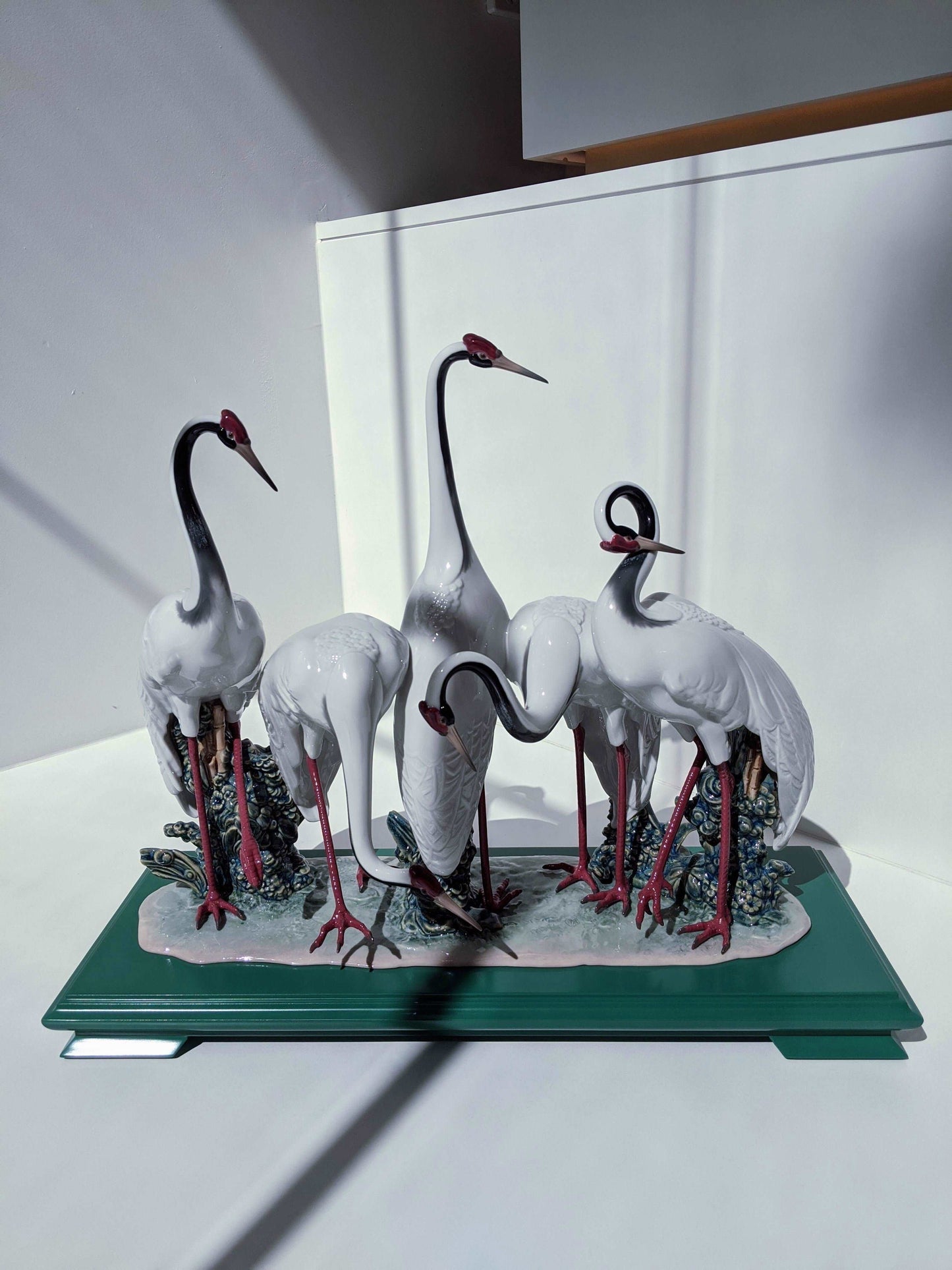 Lladró Flock of Cranes Sculpture Limited Edition by Lladró at FormFluent