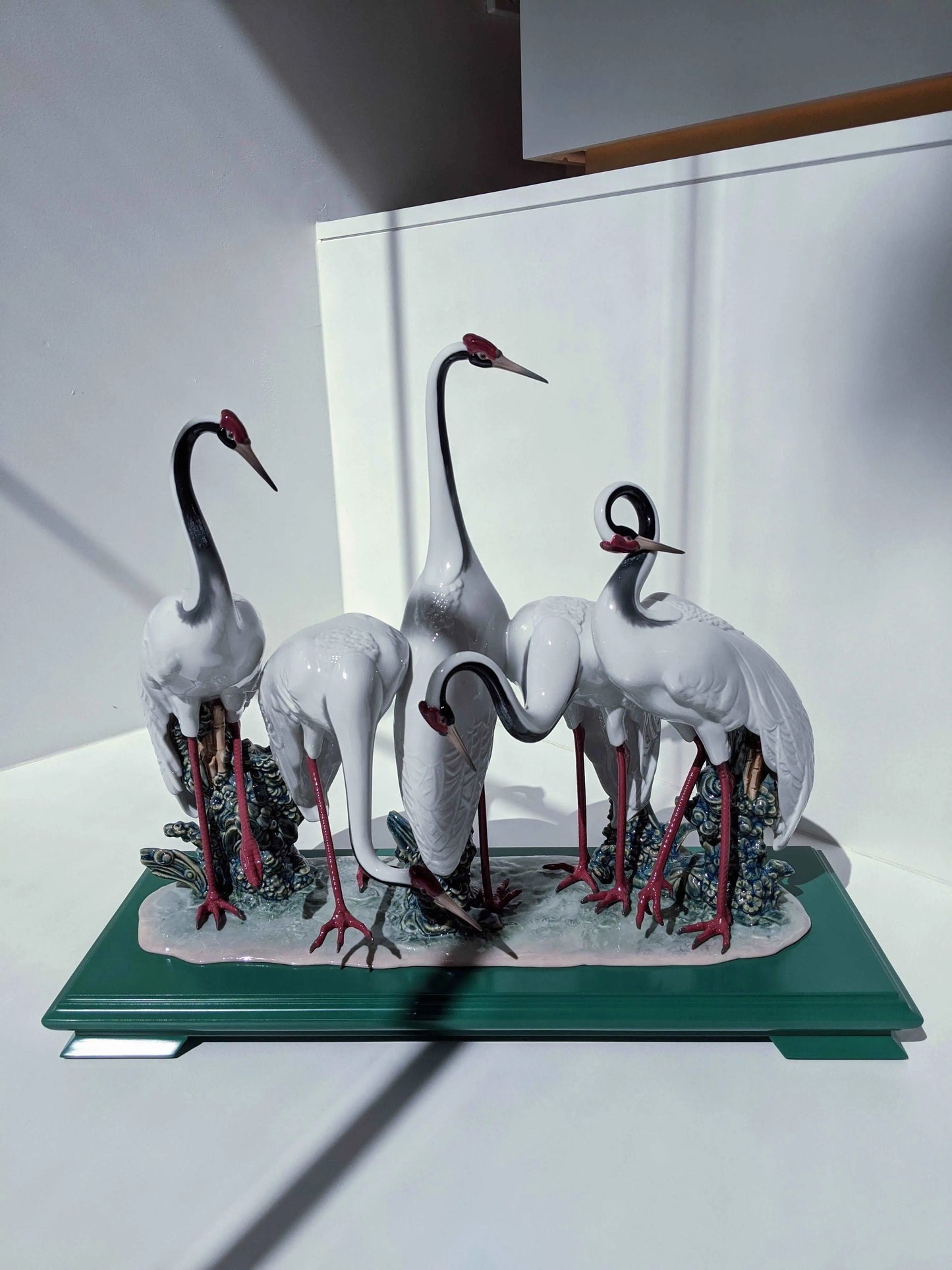 Lladró Flock of Cranes Sculpture Limited Edition Sculpture by Lladró at FormFluent