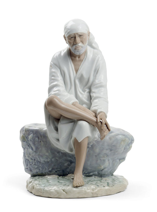Lladró Sai Baba Figurine by Lladró at FormFluent