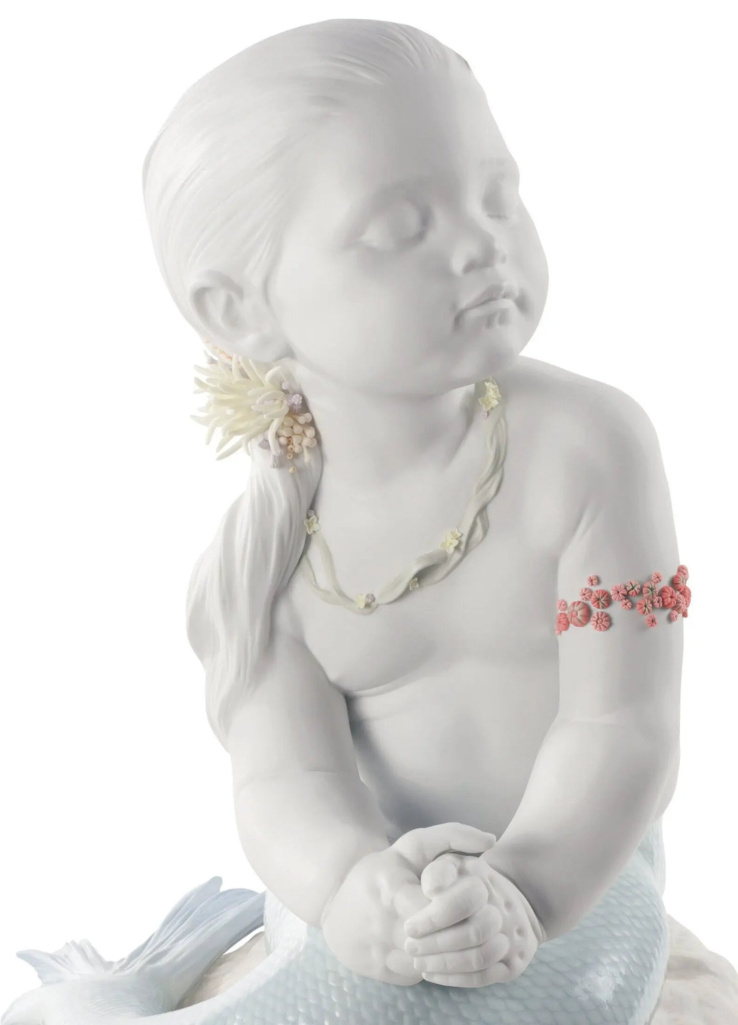 Lladró Princess of The Waves Mermaid Figurine Limited Edition Sculpture by Lladró at FormFluent