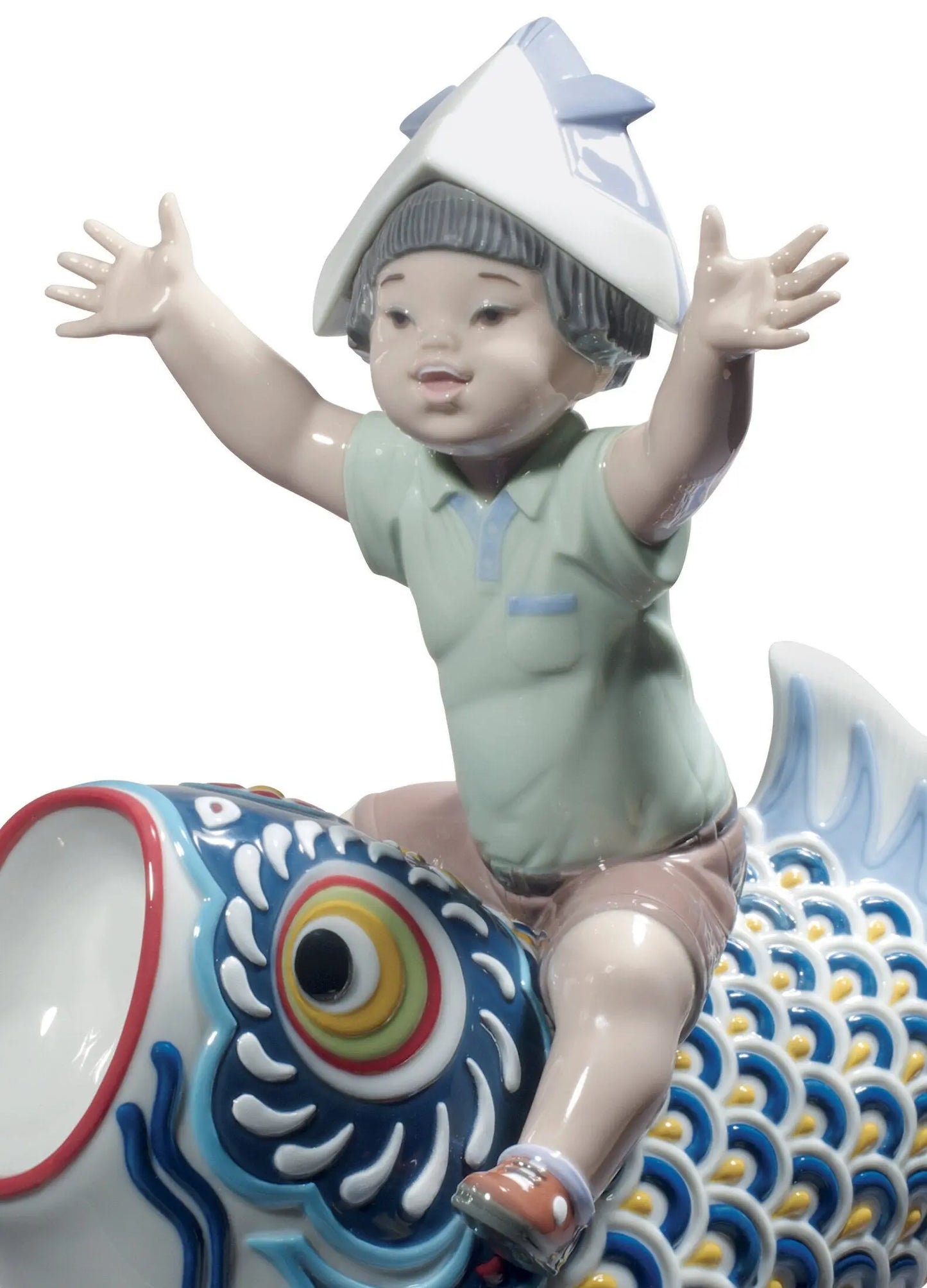 Lladró Happy Boy's Day Figurine Limited Edition Sculpture by Lladró at FormFluent