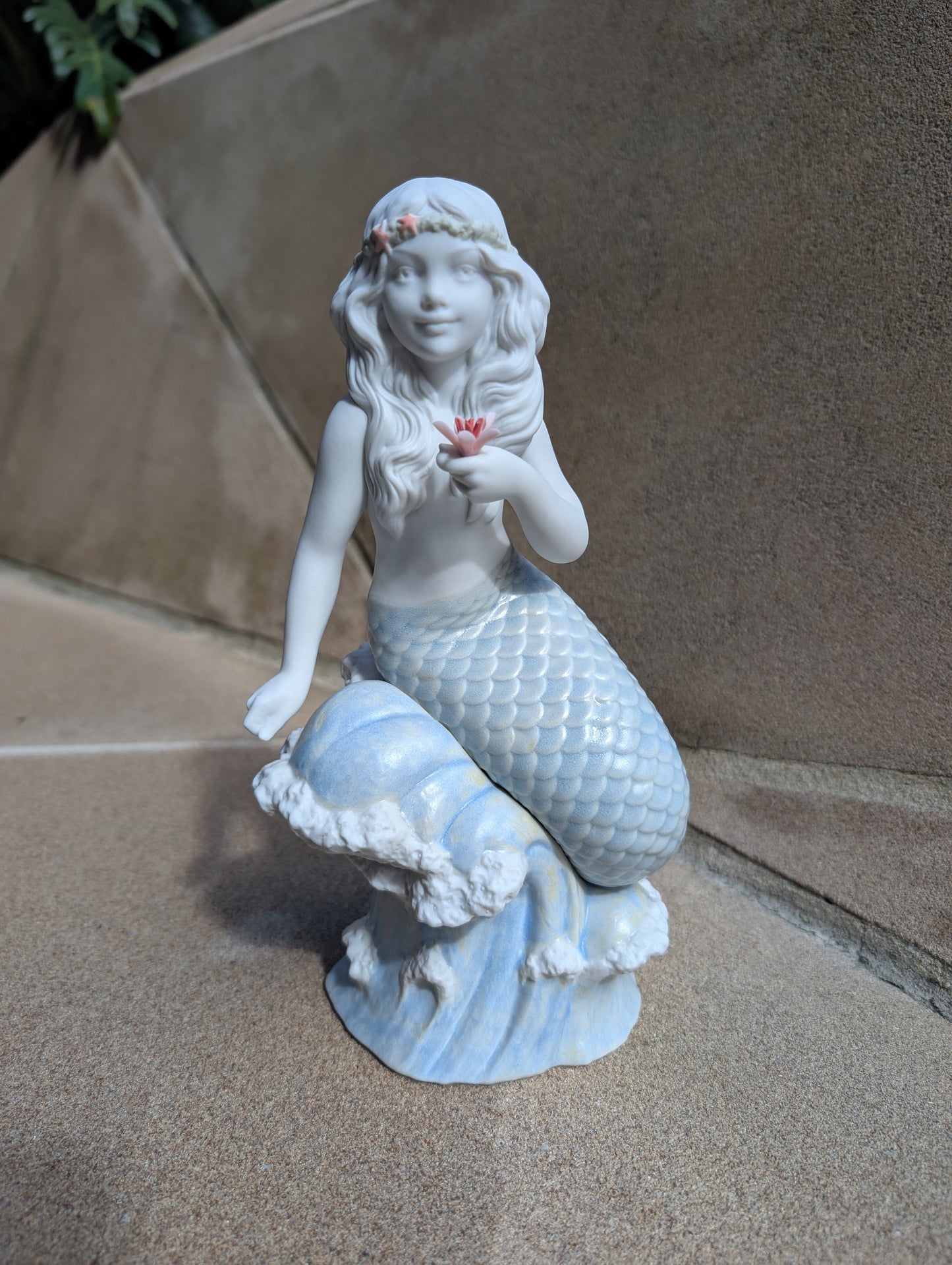 Lladró Ocean’s Little Mermaid Figurine Sculpture by Lladró at FormFluent