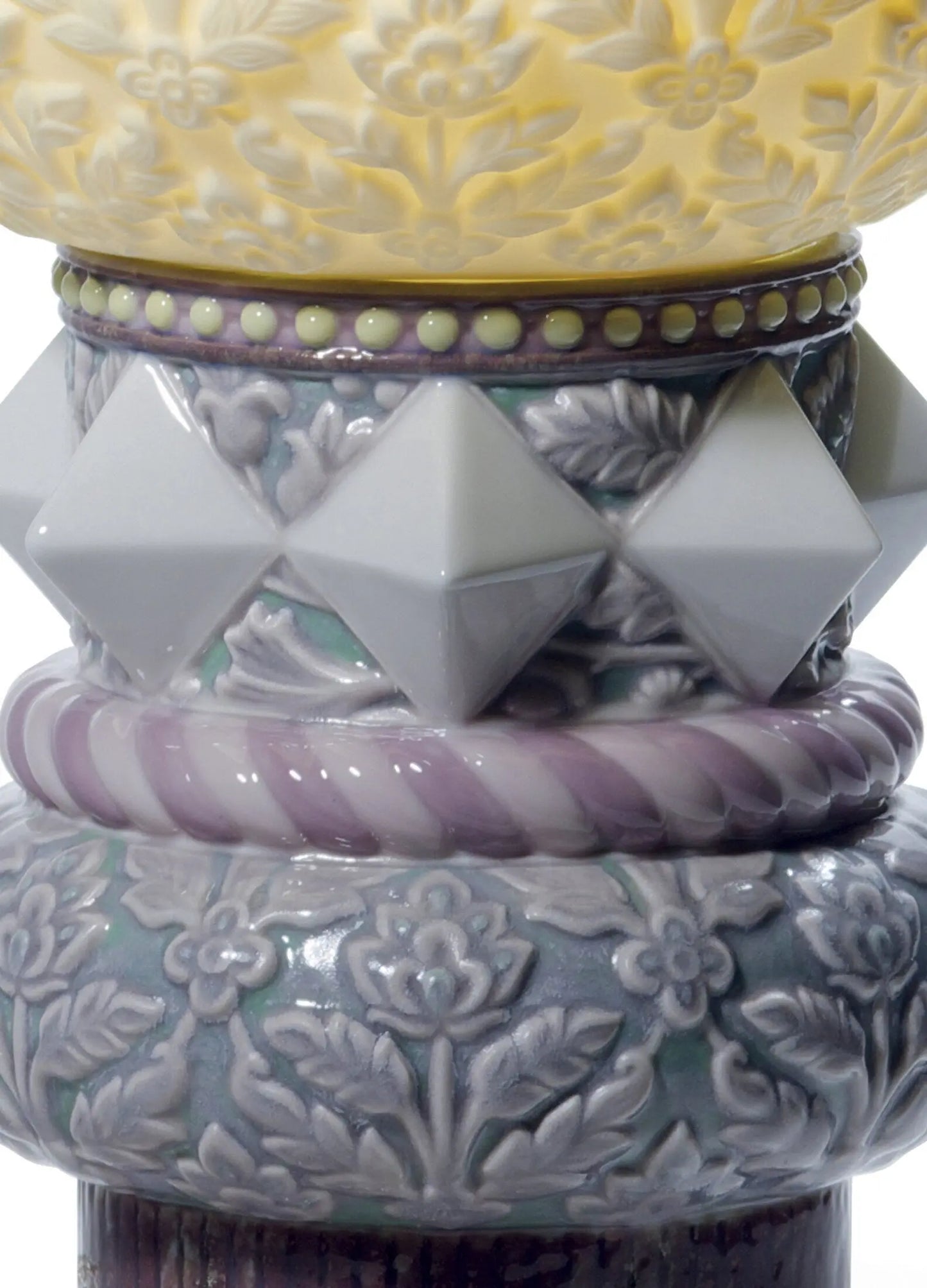Lladró Peacock Table Lamp Lighting by Lladró at FormFluent