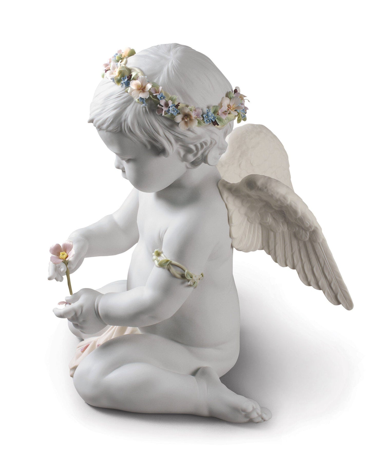 Lladró Cherub of Our Love Angel Figurine Limited Edition   FormFluent