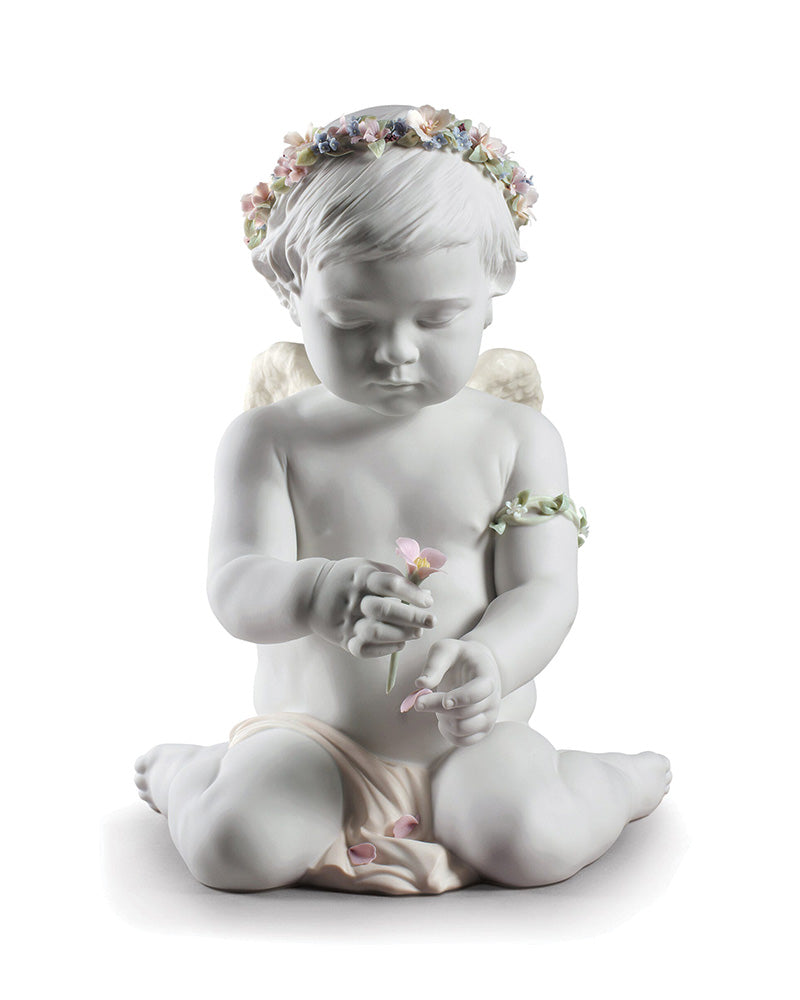 Lladró Cherub of Our Love Angel Figurine Limited Edition   FormFluent
