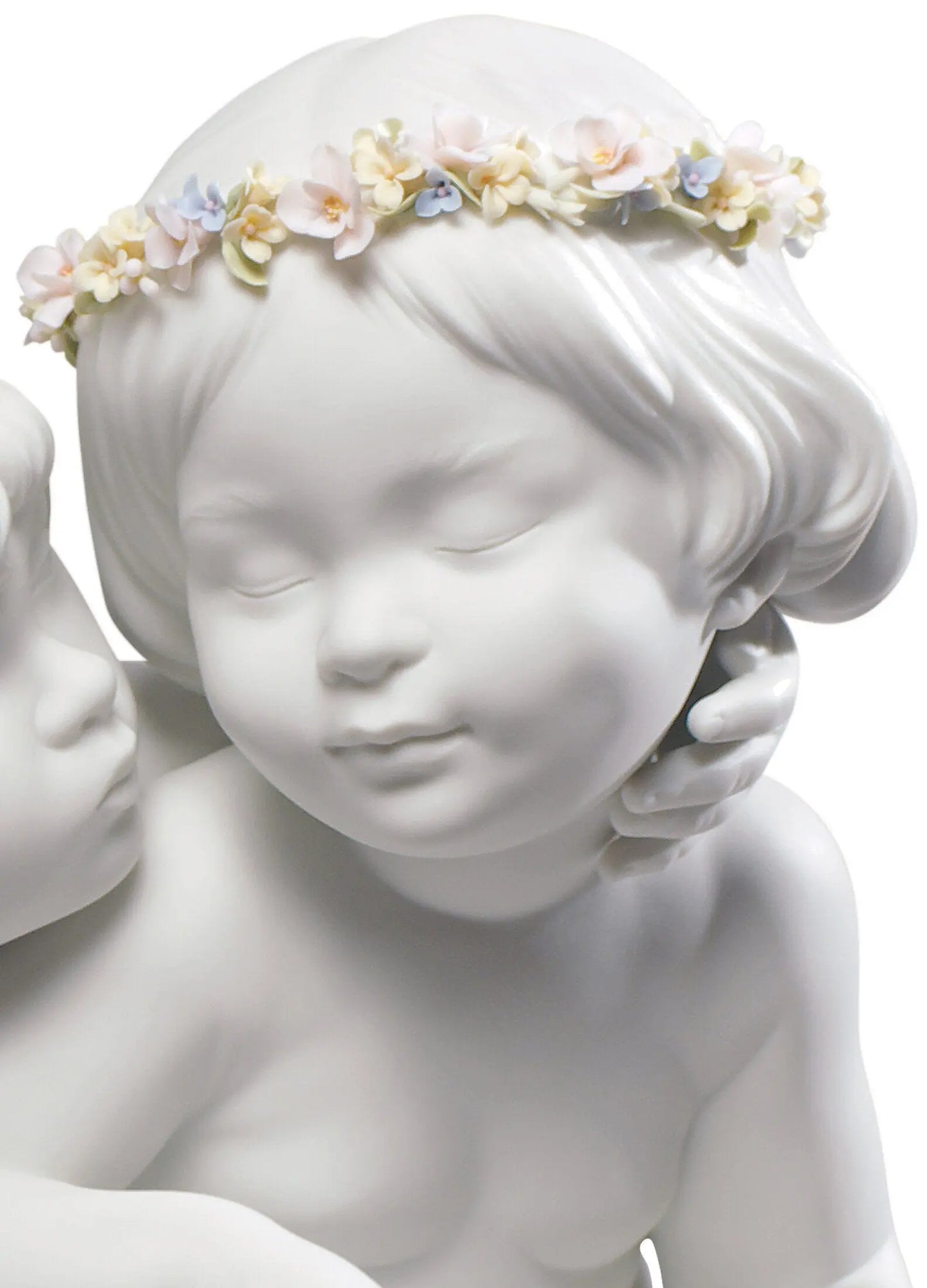 Lladró Eros and Psyche Angels Couple Greek Mythology Figurine Sculpture by Lladró at FormFluent