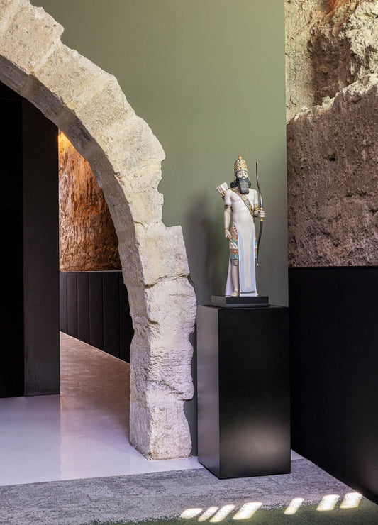 Lladró Assyrian Archer Sculpture Limited Edition Sculpture by Lladró at FormFluent