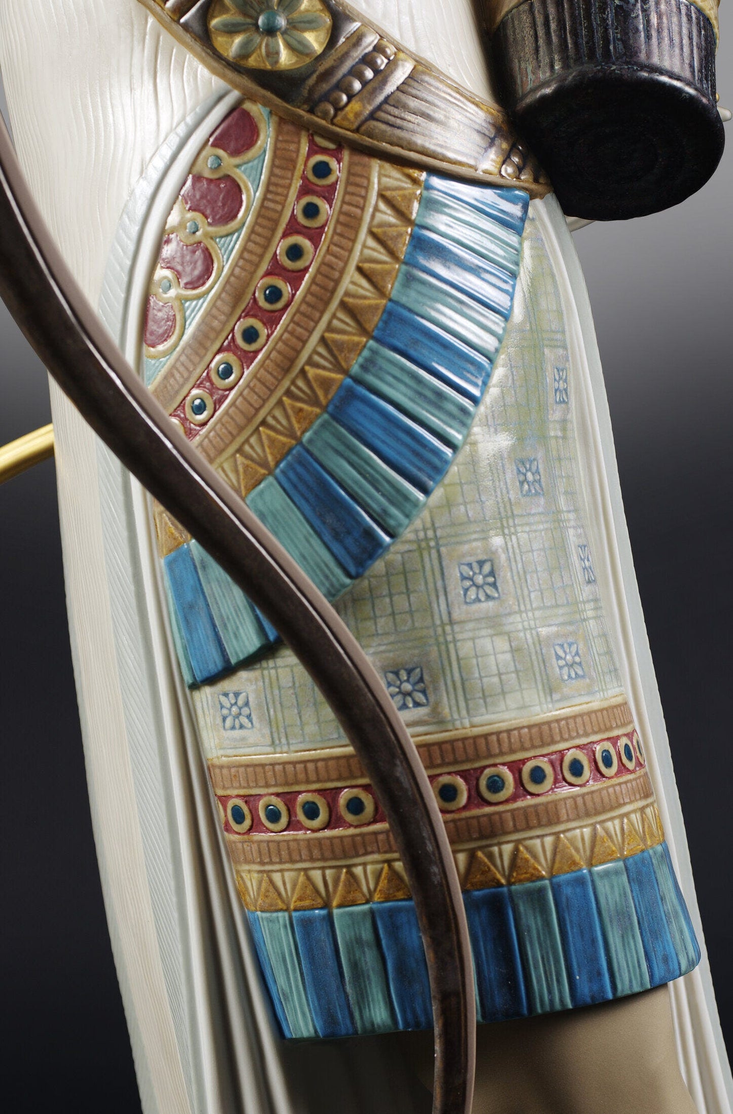 Lladró Assyrian Archer Sculpture Limited Edition by Lladró at FormFluent