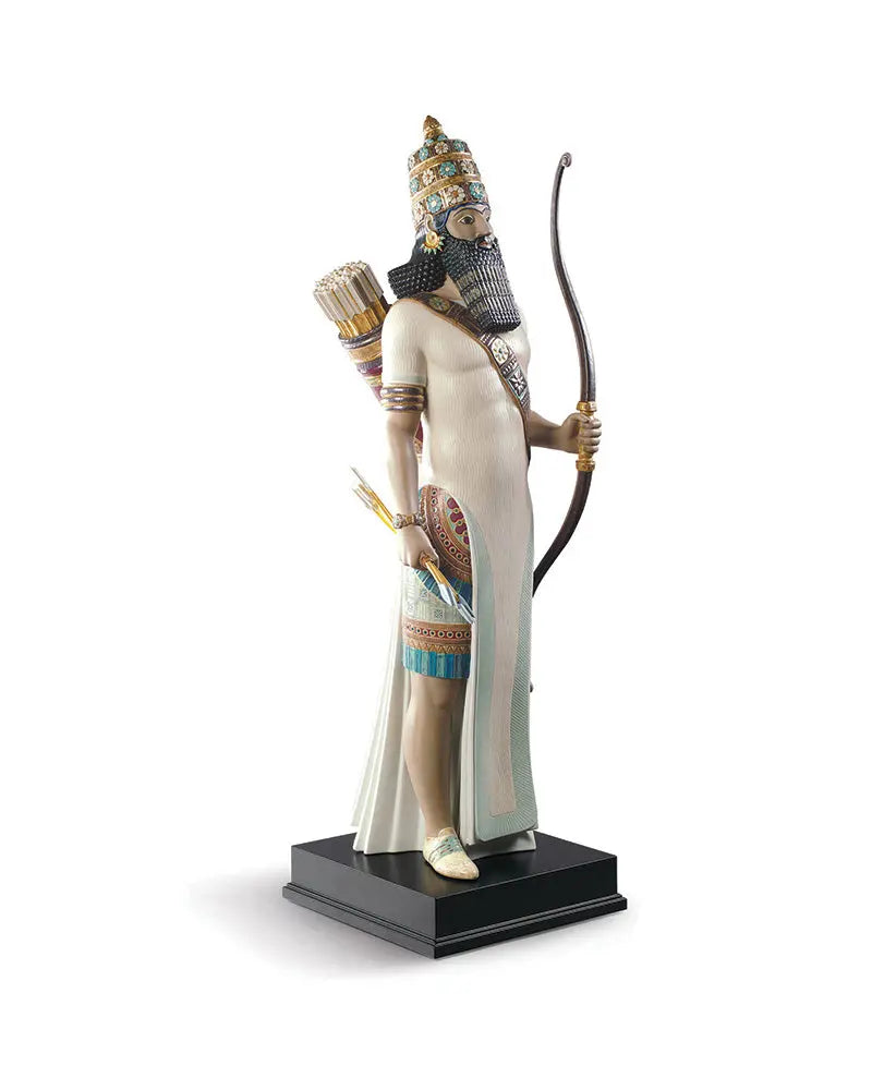 Lladró Assyrian Archer Sculpture Limited Edition Sculpture by Lladró at FormFluent