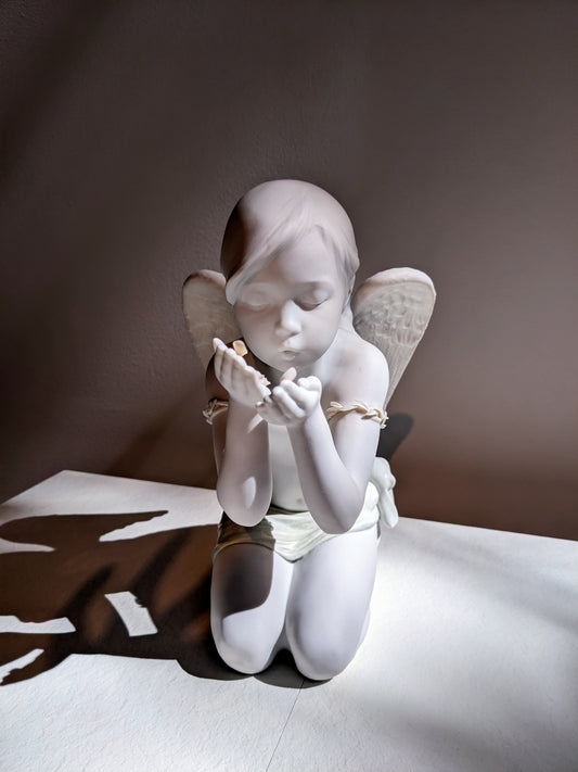 Lladró A Fantasy Breath Angel Figurine by Lladró at FormFluent