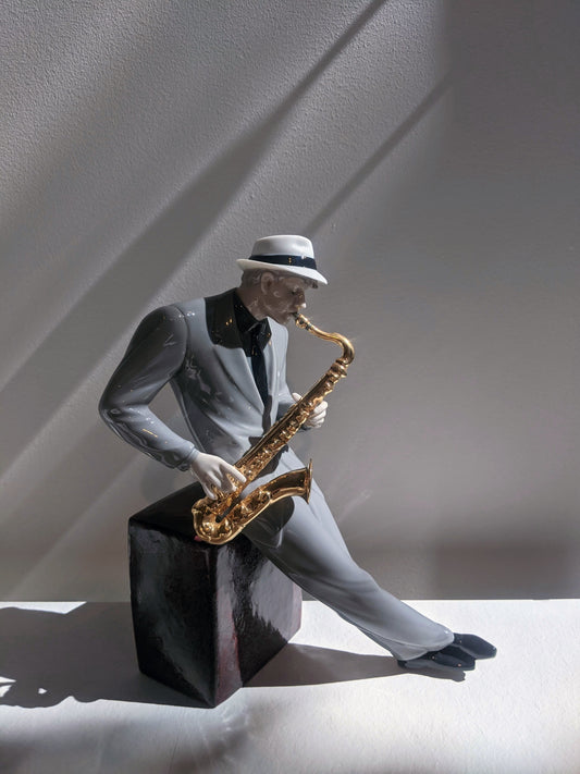 Lladró Jazz Saxophonist Figurine FormFluent