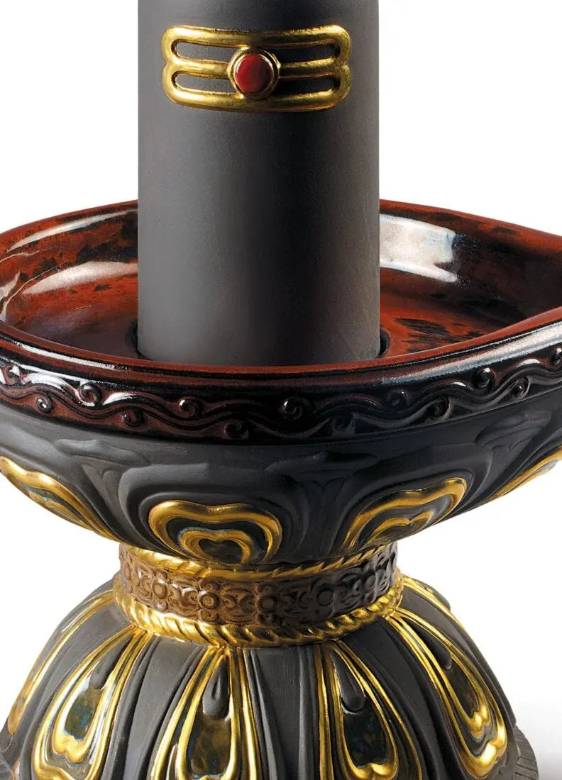 Lladró Lingam Figurine Gold Lustre Sculpture by Lladró at FormFluent Sydney, Australia