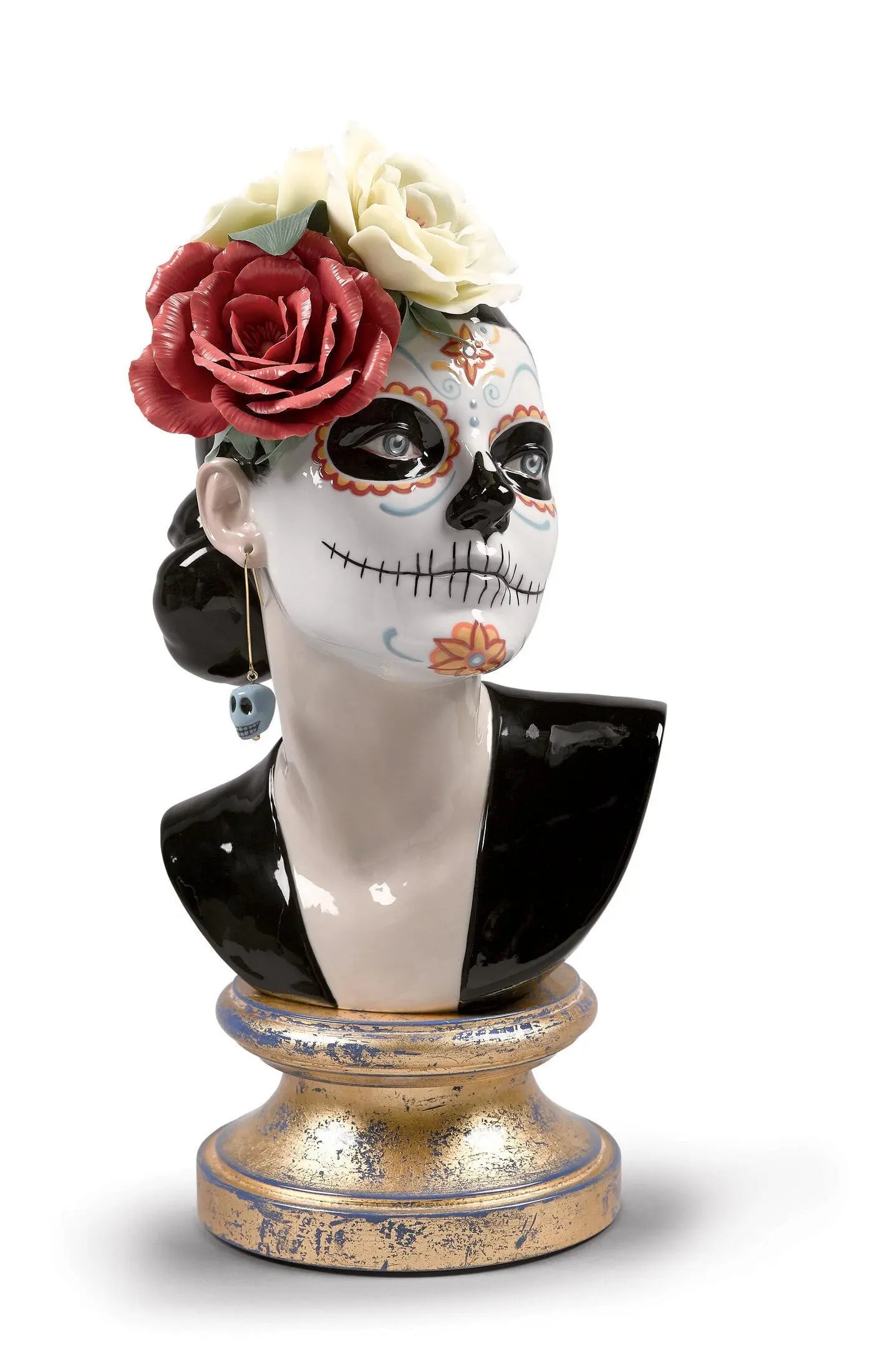 Lladró Beautiful Catrina Figurine Limited Edition Sculpture by Lladró at FormFluent