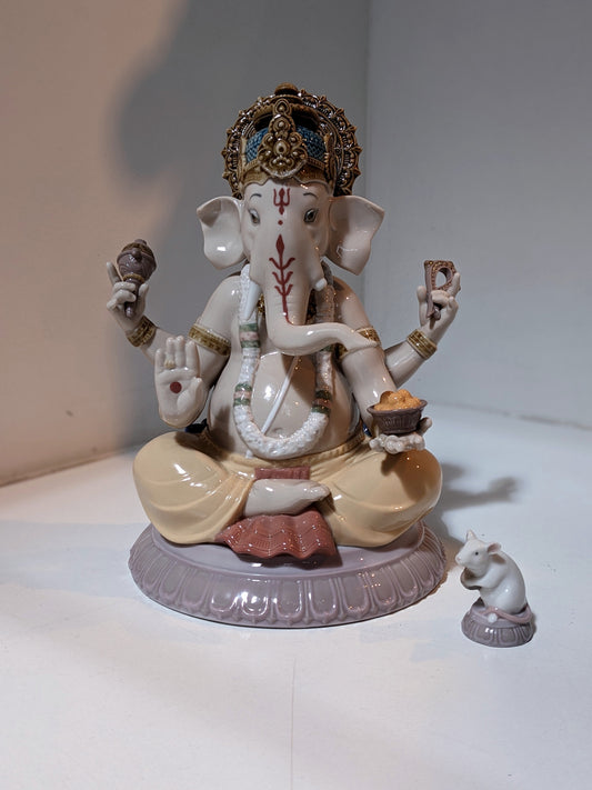 Lladró Lord Ganesha Figurine by Lladró at FormFluent