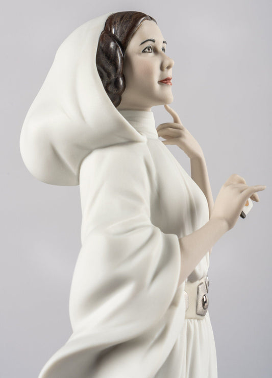 Lladró Official Princess Leia™'s New Hope Star Wars Figurine by Lladró at FormFluent