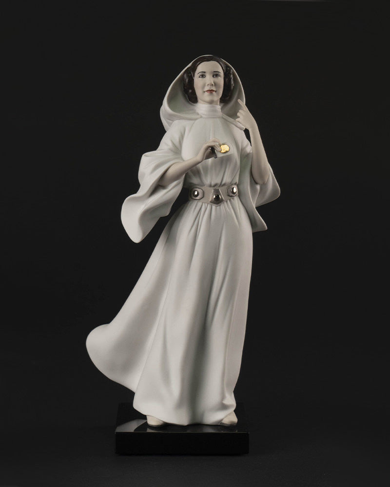 Lladró Official Princess Leia™'s New Hope Star Wars Figurine   FormFluent