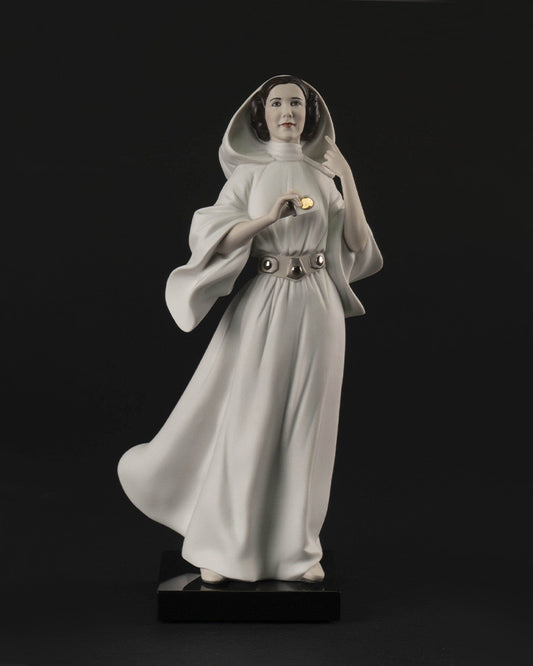Lladró Official Princess Leia™'s New Hope Star Wars Figurine   FormFluent