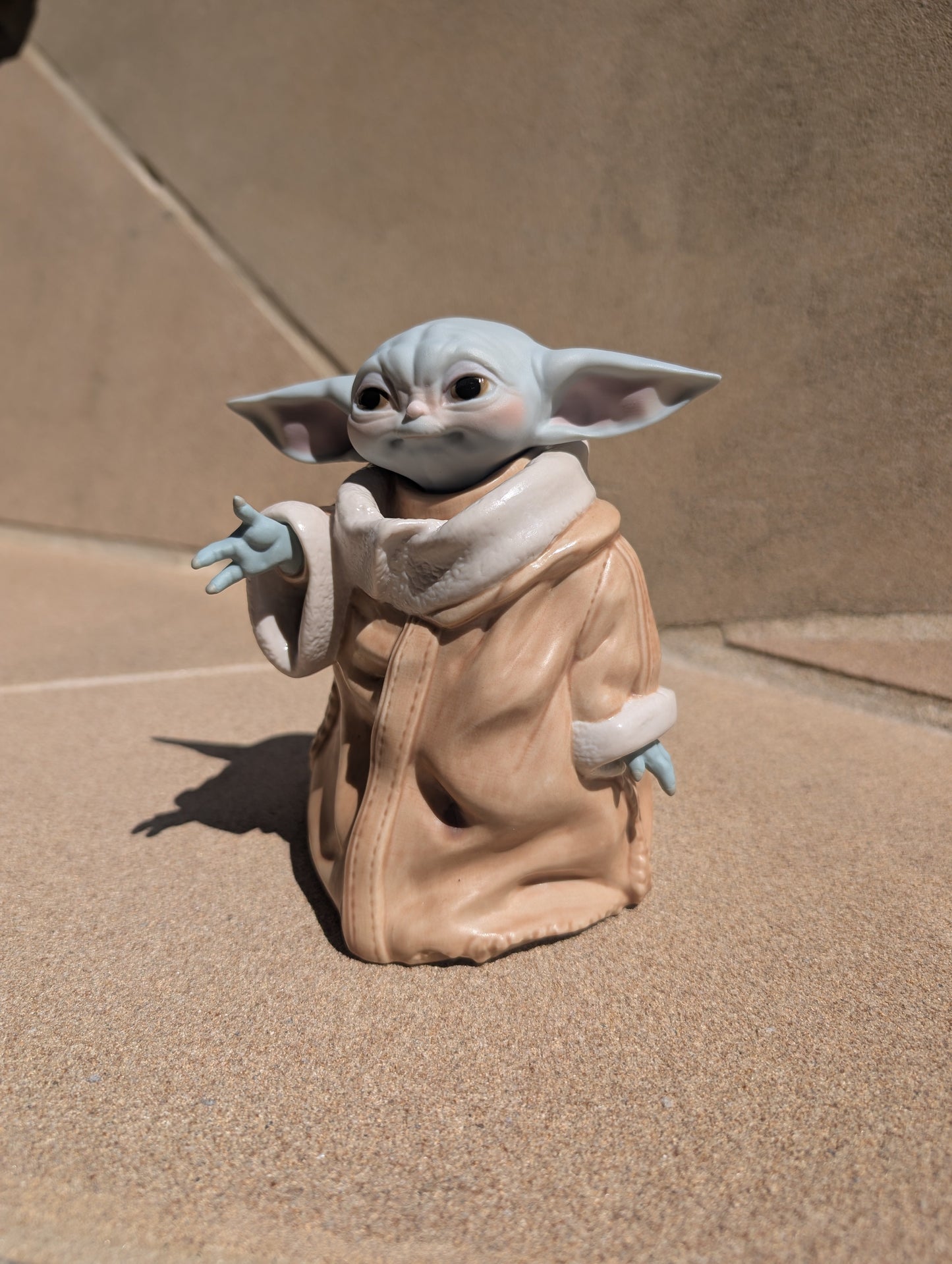 Lladró Official Star Wars Grogu (Baby Yoda) by Lladró at FormFluent