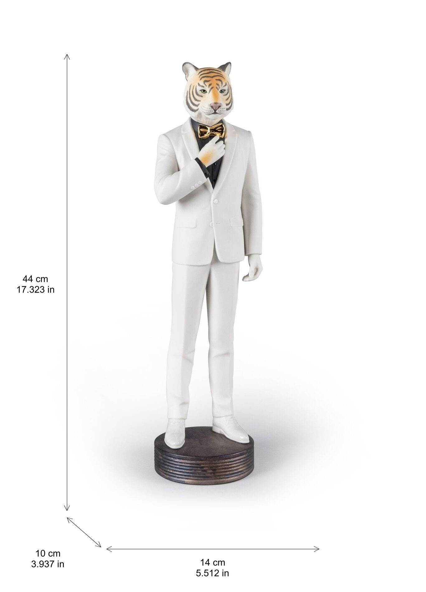 Lladró Tiger Man Figurine