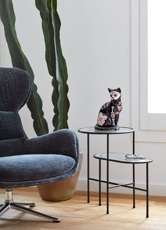 Lladró Catrina Cat Figurine by Lladró at FormFluent