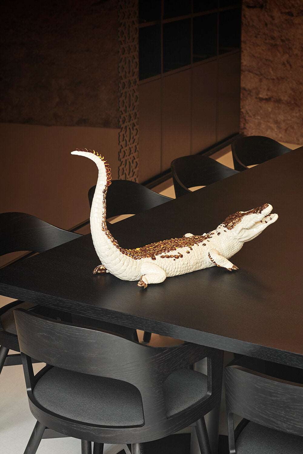 Crocodile (White-Copper)