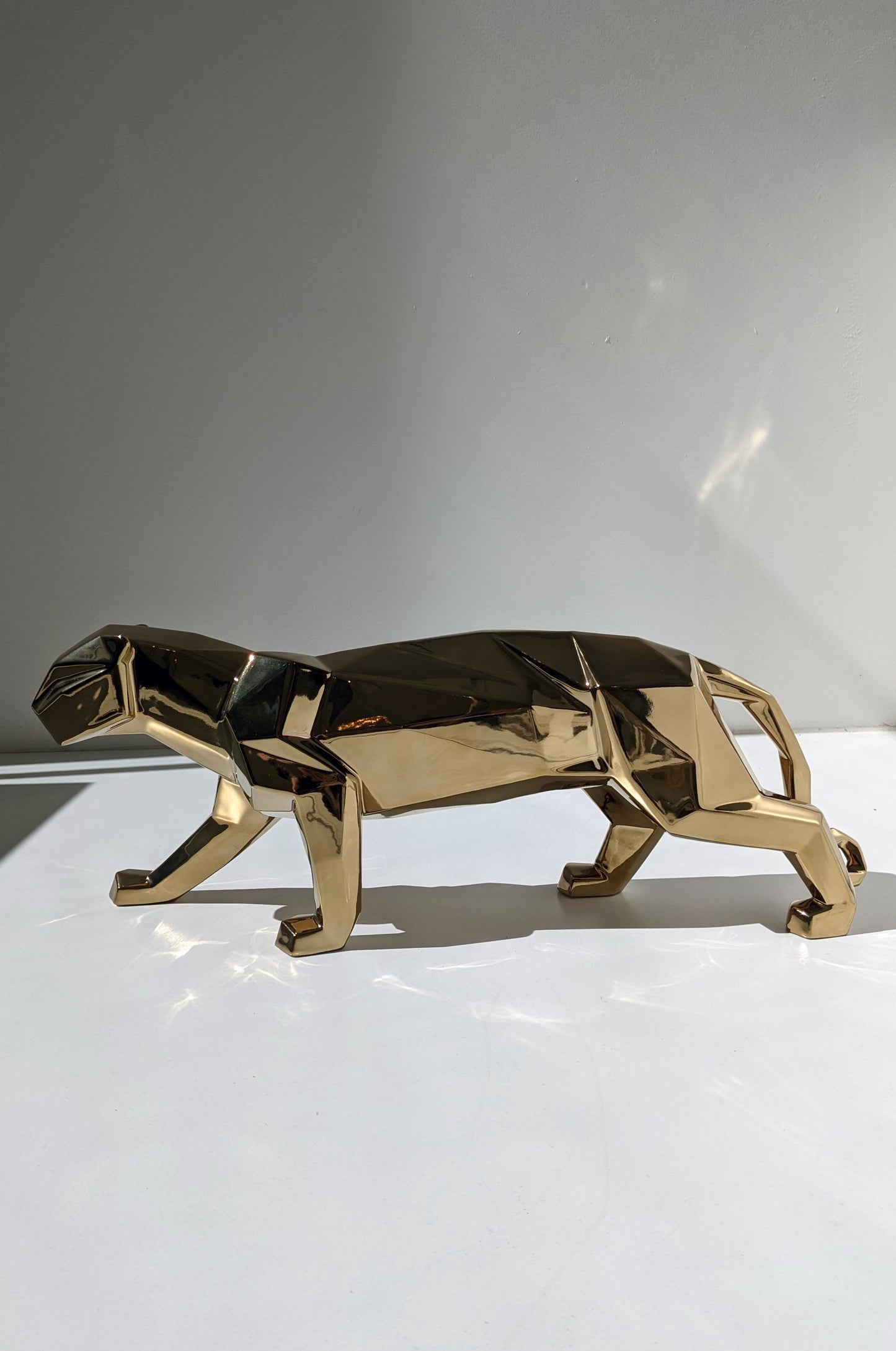 Origami Panther Figurine