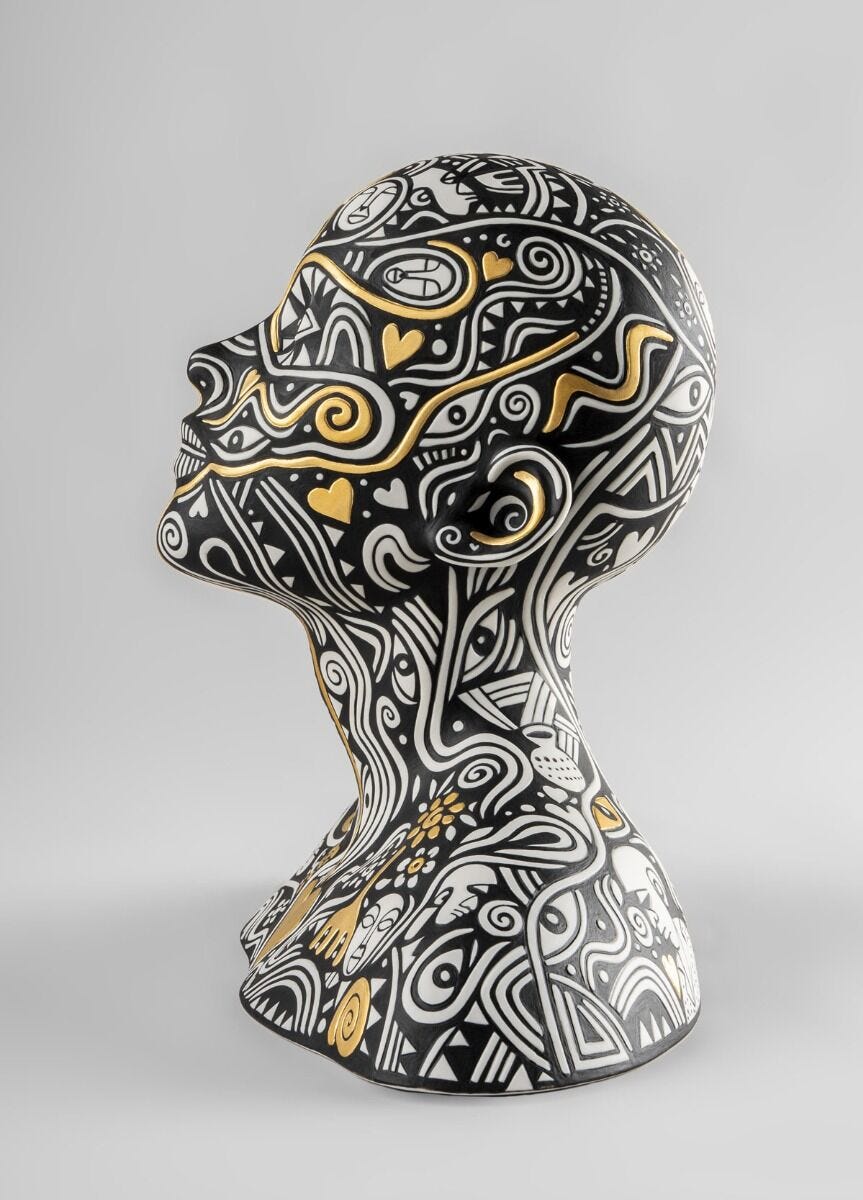 Lladró The Dreamer by Láolú - Bust Sculpture Limited Edition   FormFluent