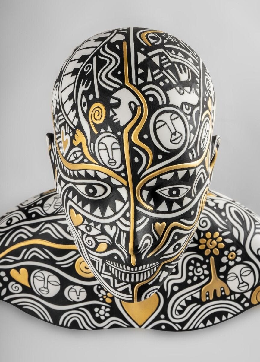 The Dreamer by Láolú - Bust Sculpture Limited Edition