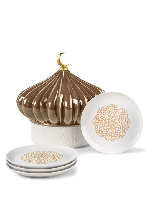 Lladró Majestic Nights Box with Plates (Brown) Scent by Lladró at FormFluent