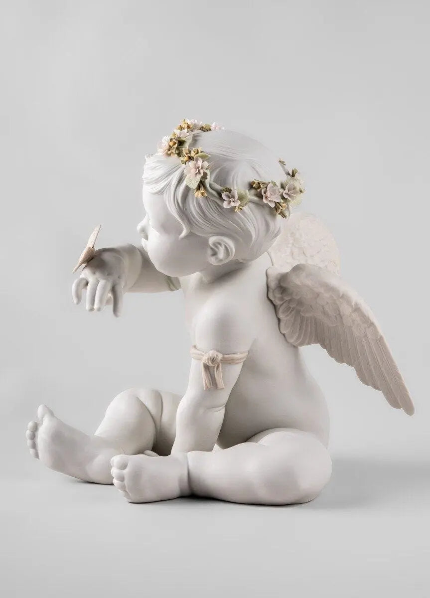 Lladró The Magic of Nature Angel Sculpture Limited Edition Sculpture by Lladró at FormFluent