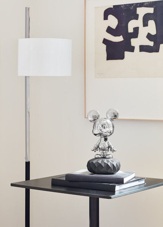 Lladró Mickey Mouse Platinum Sculpture by Lladró at FormFluent