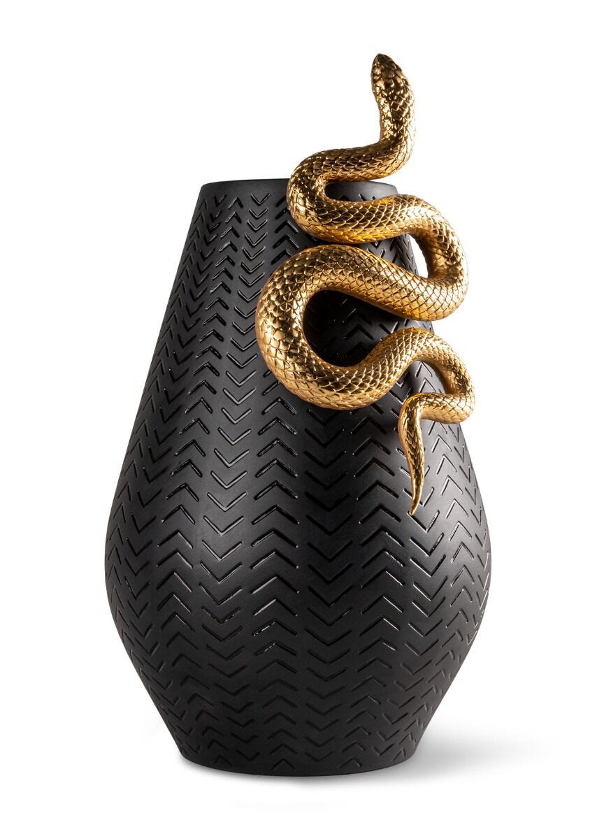 Lladró Snakes Vase FormFluent