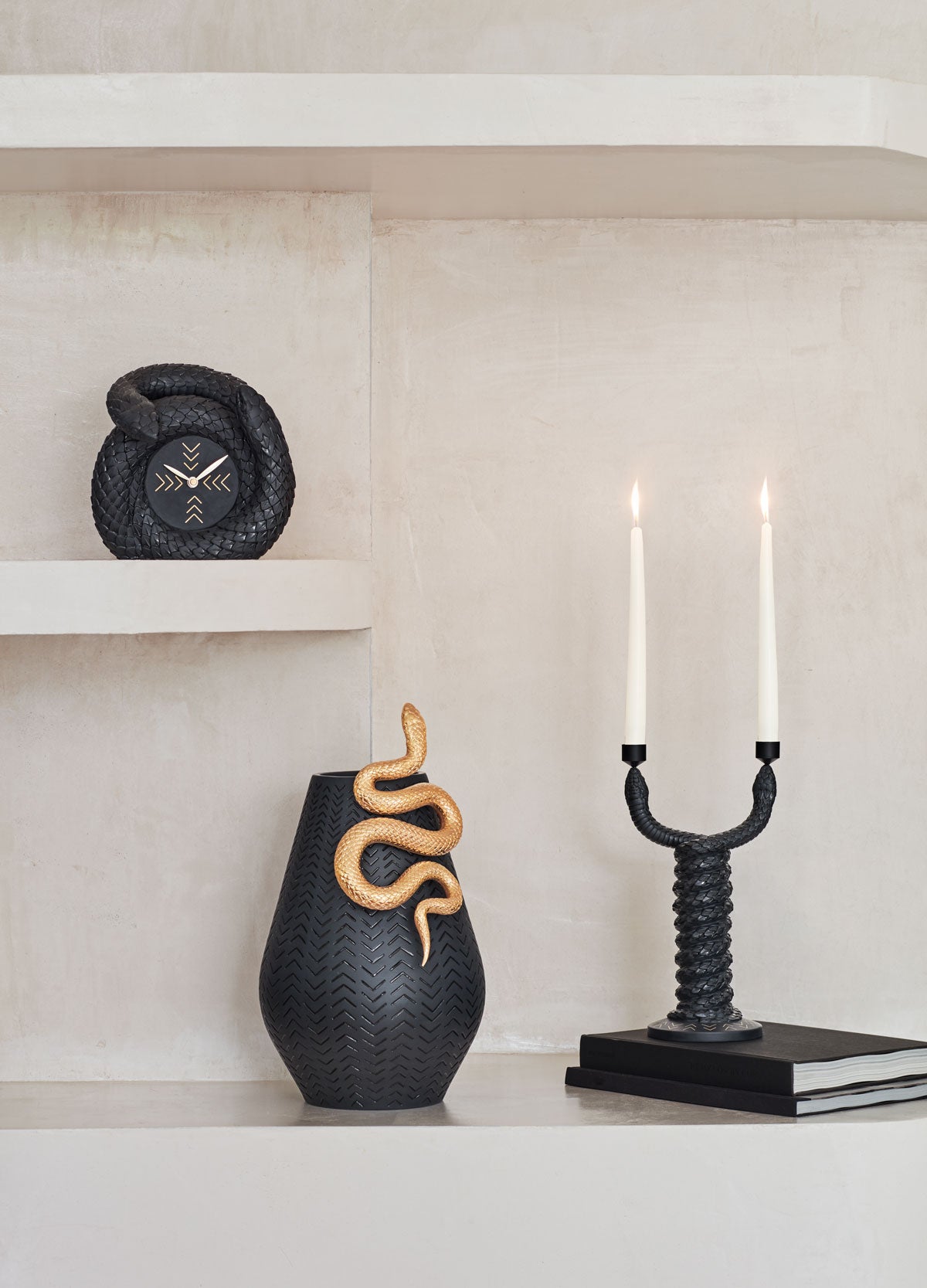 Lladró Snakes candleholder FormFluent