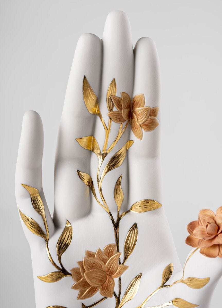 Lladró Protection Mudra Sculpture   FormFluent