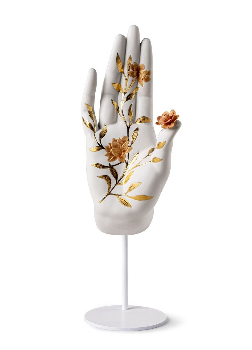 Lladró Protection Mudra Sculpture   FormFluent