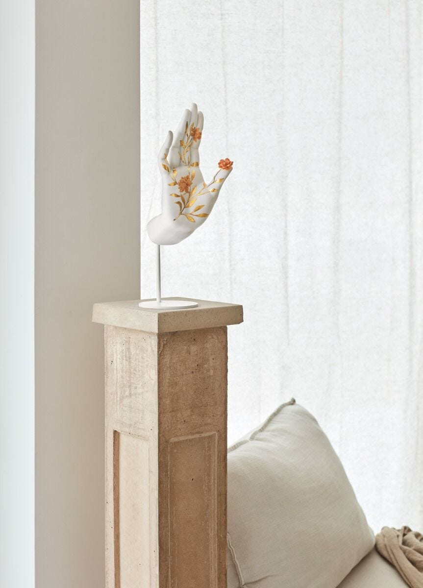 Lladró Protection Mudra Sculpture FormFluent