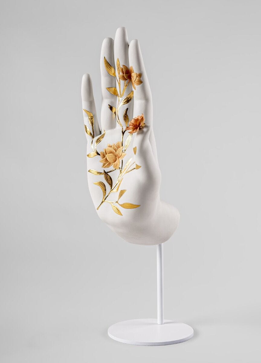 Lladró Protection Mudra Sculpture   FormFluent