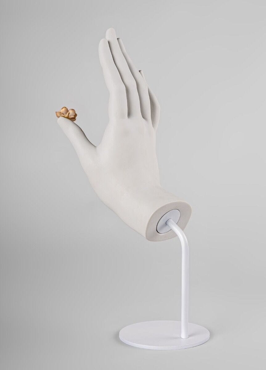 Lladró Protection Mudra Sculpture   FormFluent