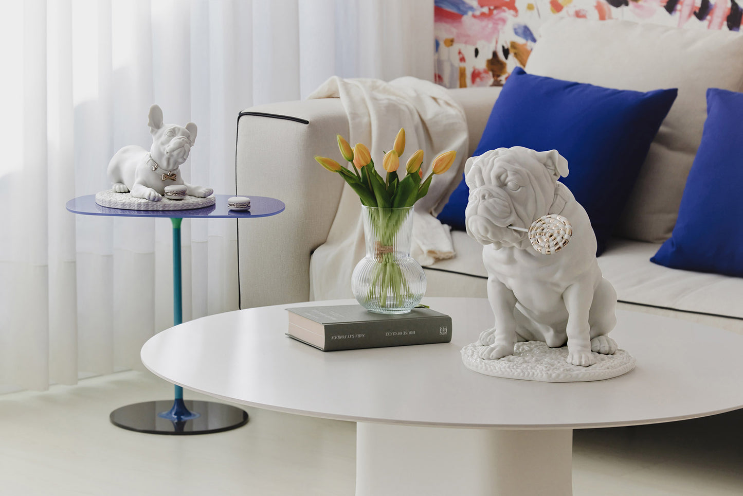 Lladró Bulldog With Lollipop Sculpture Re-Deco FormFluent