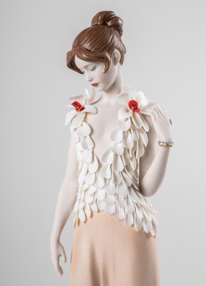 Haute Allure Exquisite Embroidery Sculpture Limited Edition