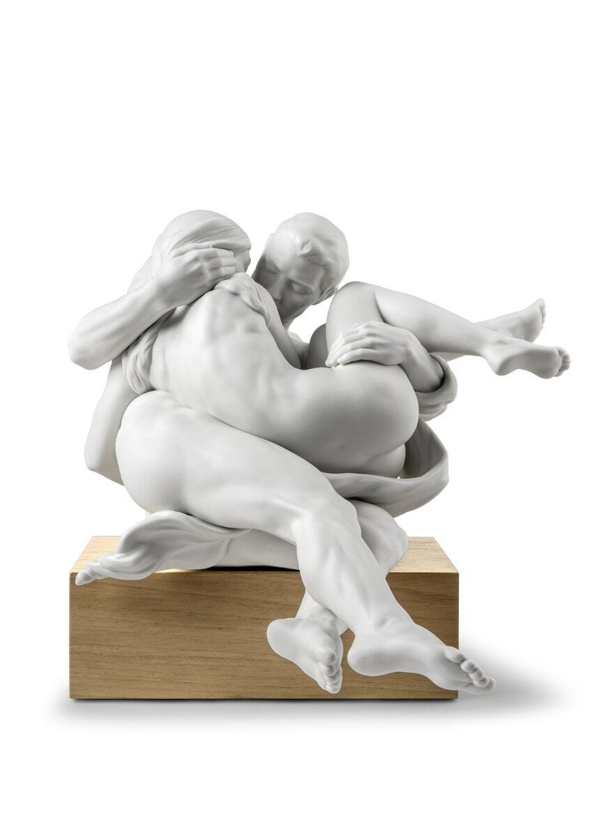 Lladró Together Couple Sculpture   FormFluent