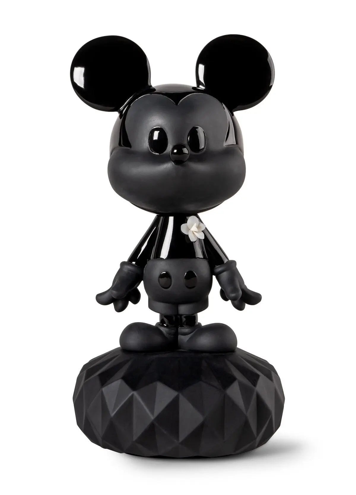 Lladró Official Disney Mickey Total Black Sculpture Sculpture by Lladró at FormFluent