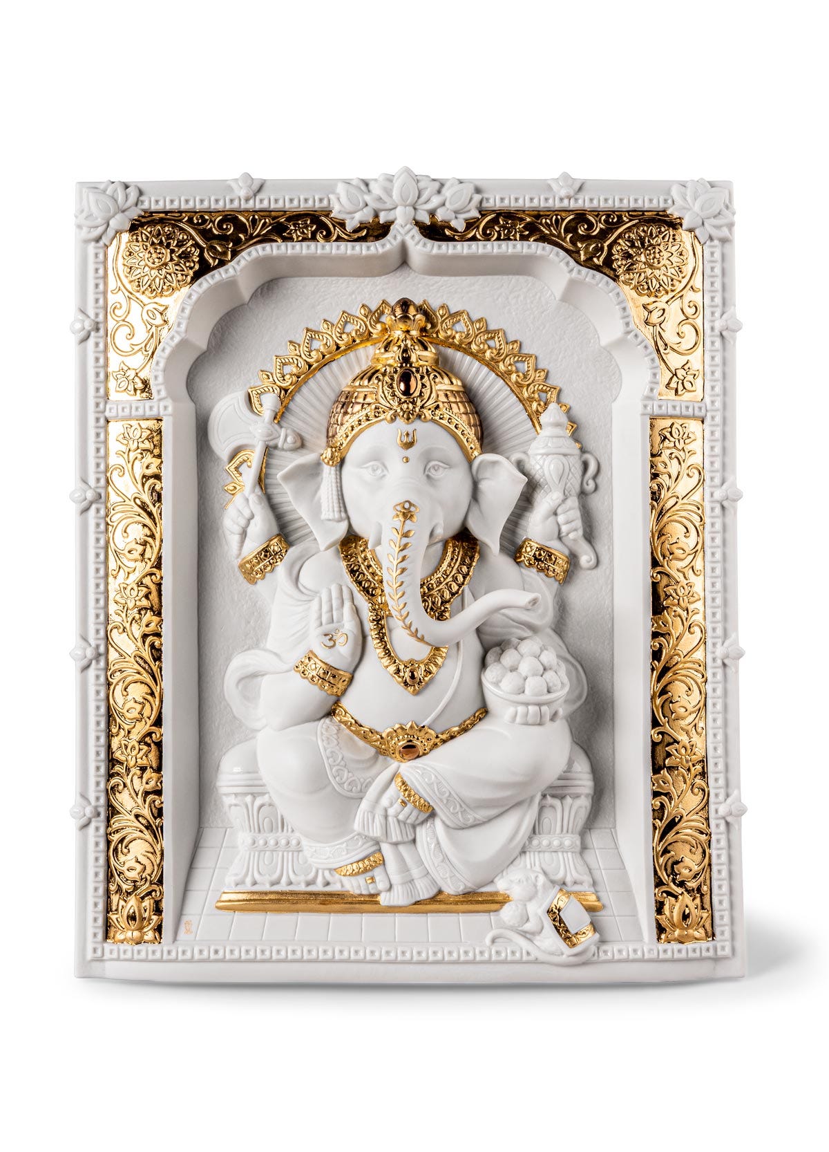 Lladró Lord Ganesha Wall Art Sculpture FormFluent
