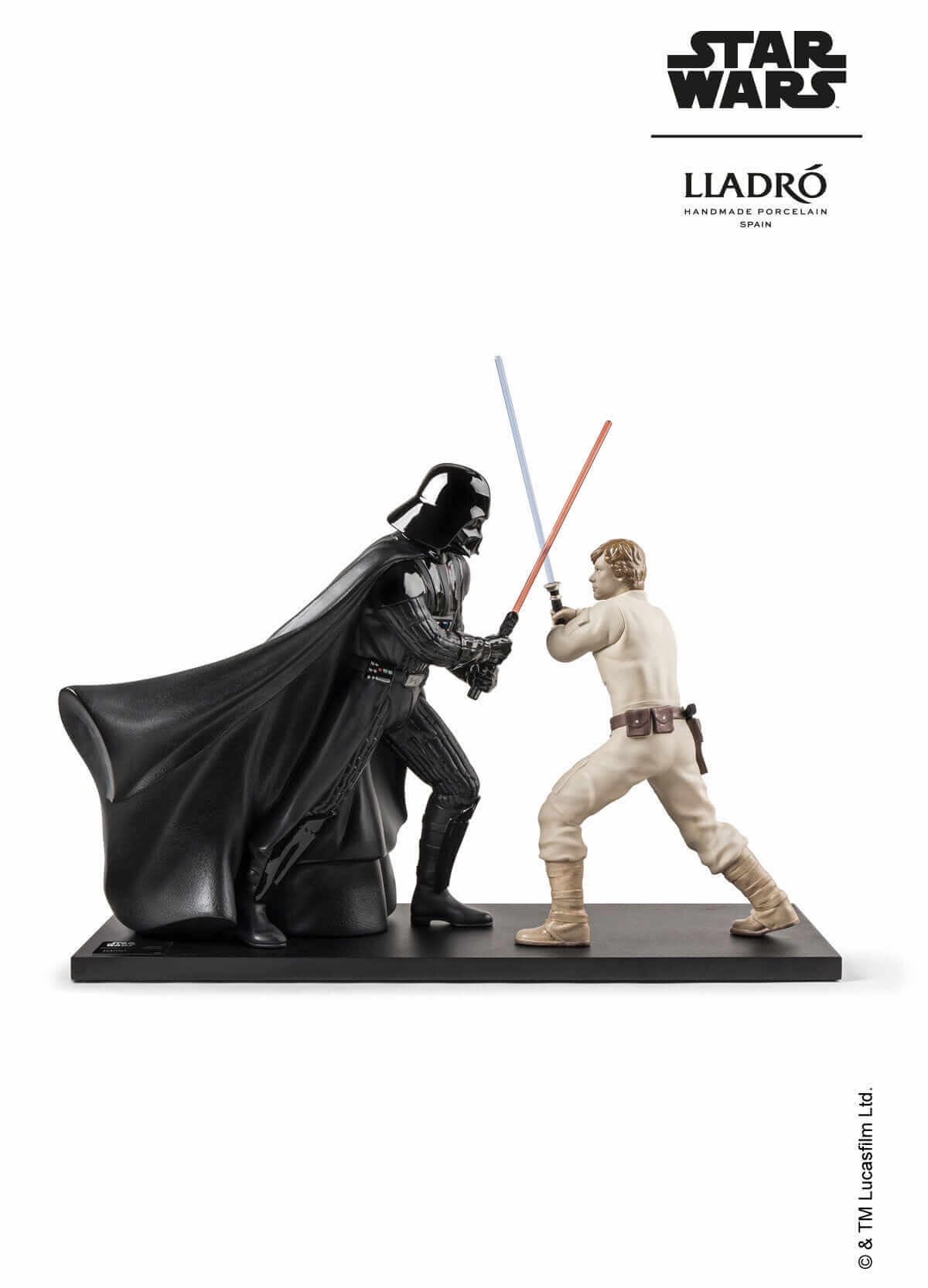 Lladró Official Bespin Battle™ Sculpture. Limited Edition - FormFluent Sydney Australia